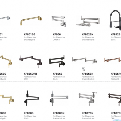 Keep the Kitchen Fresh and Hygienic Cleaning is Easy and Convenient Multi-functional Design Pot Filler Mixer Series photo-2