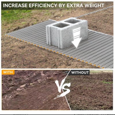 Pflegematte für Baseball/Softball und Infield-Wartung & Oberflächennivellierung Schleppmatte photo-5