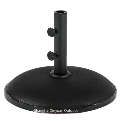 Patio Umbrella Base, Courtyard Umbrella, Center Pole Umbrella Heavy-duty Concrete Round Sunshade Umbrella Base