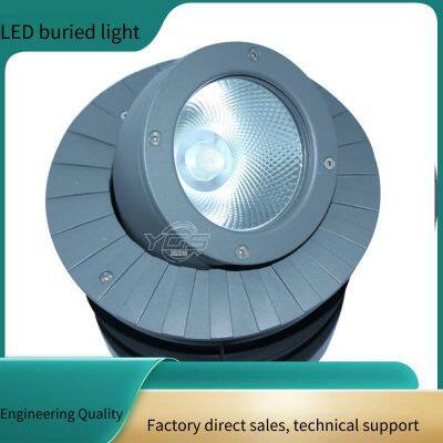 Led Outdoor High-power In-ground Lights With Adjustable Angle and Telescopic Function, Cob 10w, Single Color Constant Light, Dmx512 Full-color With Control photo-3