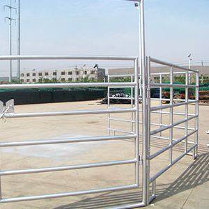 Sustainable High-Style Horse Accessories Pipe Farm Fence Panels photo-4