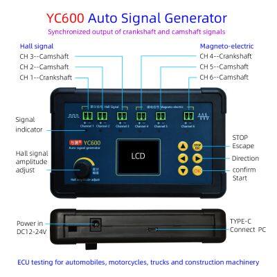 New Vehicel Synchronized Crankshaft Camshaft Signal Generator Motorcycle Car CKP CMP Signal Simulator Generator photo-4
