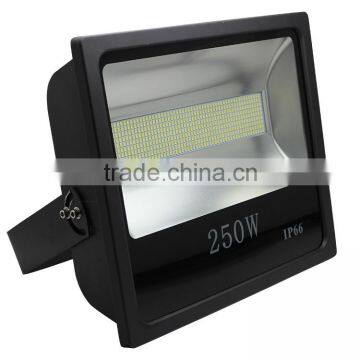 High brightness 100lm/w LG chip smd led 250w stadium floodlight for tennis