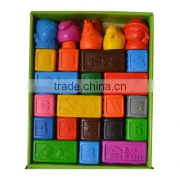 Hot Selling Various Shaped Finger crayon sets for kids