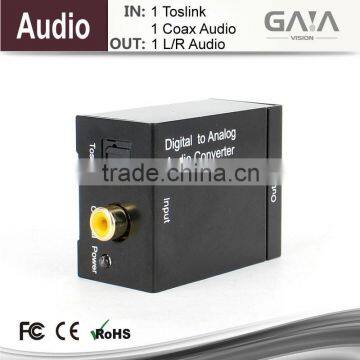 High Quality Digital to Analog TV Audio Converter Box photo-3