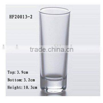 Hot sell high quality transparent shot glass wholesale shot glass