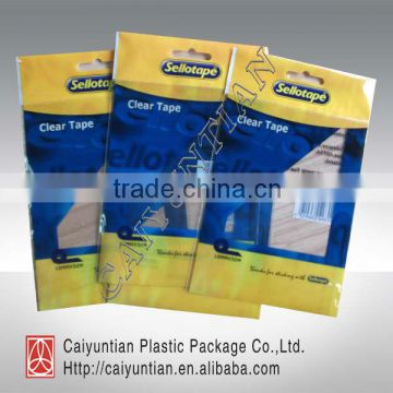 High Quality Plastice Bag for sellotape with Colour Printting