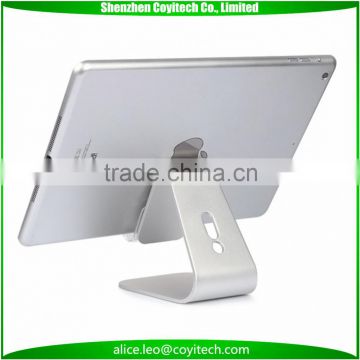 Universal metal mounted stand for tab and iPad golden silver black rose