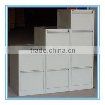 KD structure three drawer steel filing cabinet