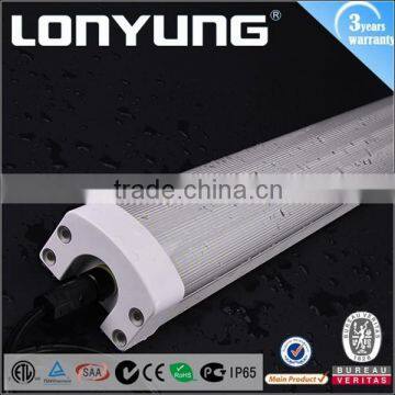 Newest aluminum 900mm tri-proof led light for garage lighting