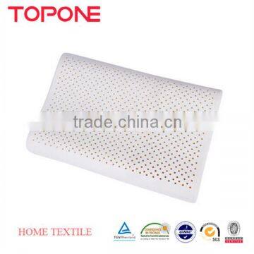 100% natural health China supplier cheap latex pillow with hole