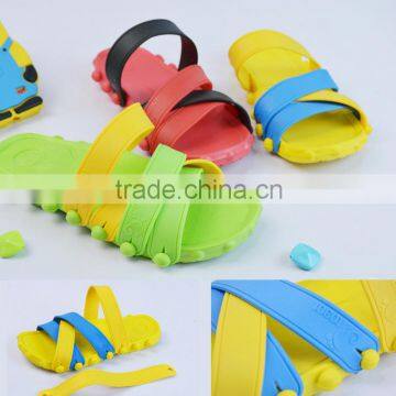 children with non slip wear slippers kids slippers