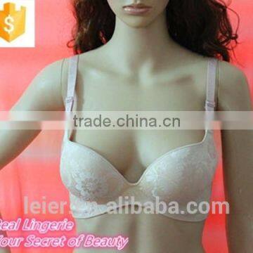 Laser Cut Bra, Floral Lace Bra, One-Piece Bra photo-4