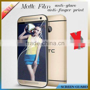 New Model Anti-fingerprint Monitor Matte Film for Htc One M8 Mini