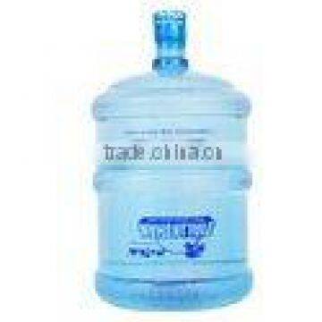 PC plastic with five gallon water bottle