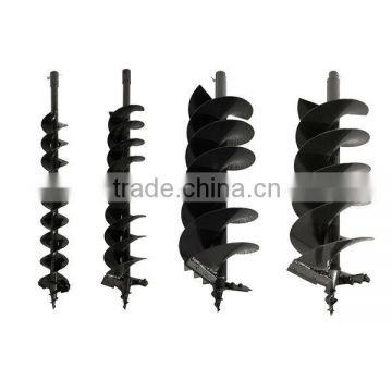 Earth auger drill bits