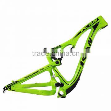 2017 all mountain full suspension carbon mountain bike frame 27.5 S7