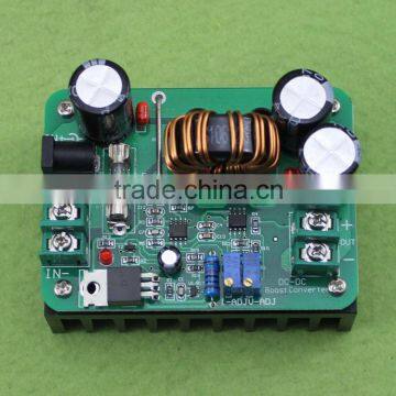 DC-DC 600W Boost Module Solar Powered Laptop Power 10-60V L 12-80V High Power photo-2