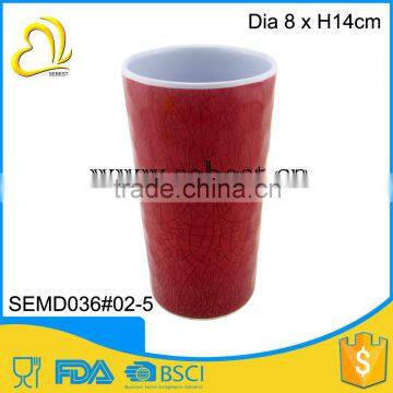 factory direct sale design plastic melamine tumbler