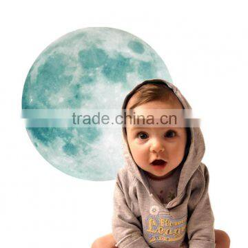 Creative Funlife R30 luminous stickers/children room decoration luminous moon earth wall stickers