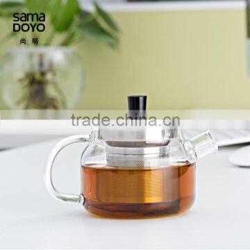 SAMADOYO Top Quality Glass Teapot / Fashionable Design Tea Pot