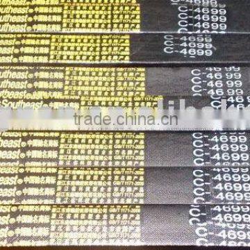 rubber v belts / transmission belts