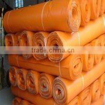 double orange pe tarpaulin in roll