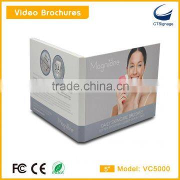 5 inch lcd screens video greeting cards wholesale vc5000