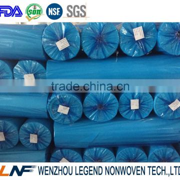 China supplier 100% polyester chemical bonding embroidery backing paper for Peru market