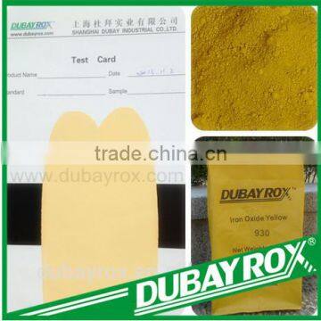 Colorful Ceramic Pigment for Glaze Tiles Ferrite Amarillo Synthetic Polvo