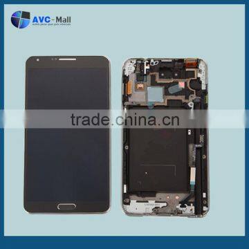 cheap goods from china LCD screen & touch assembly w/frame for Samsung galaxy note3 N900 black