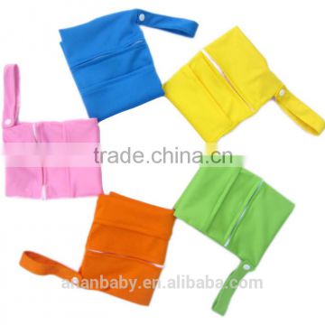 New products 2014 plain color reusable cheap wet bag for diapers