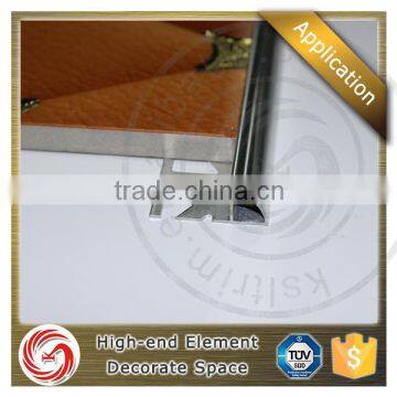 Customers First Silver Bullnose/square 6063 Aluminum Ceramic Corner Tile Trim photo-3