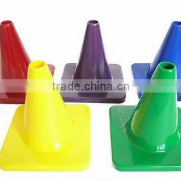 6 INCH PVC TRAFFIC COLOR CONE