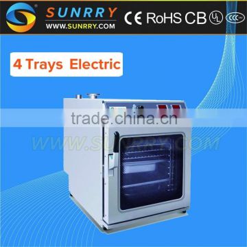 Hot sale full automatic 4 trays combi industrial electric baking oven for pizza professional price