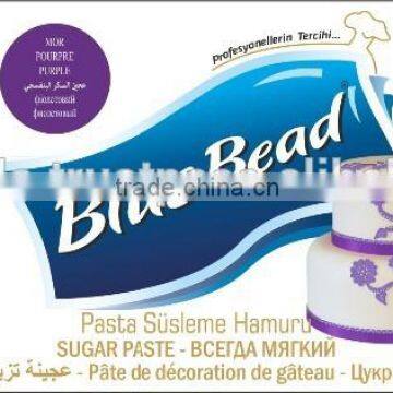 Blue Bead (Purple) Sugar Paste & Fondant For Pastry Decoration photo-3
