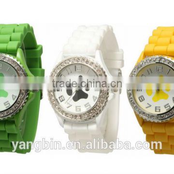 Silicone coulorful fashion custom design watch for kids