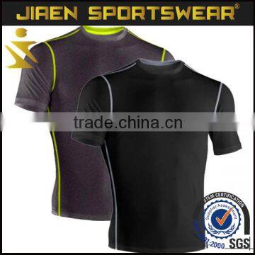 custom dry fit compression shirts gym compression shirts from clothing factory in china                        
                                                Quality Choice