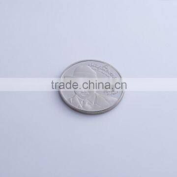 High Quality Hot Selling Silver Souvenir Metal Craft, Human's Head Customized 2D/3D Metal Plaque photo-5