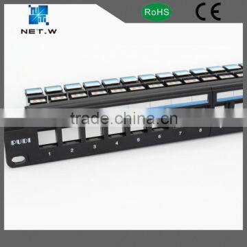 19" Cat5e 24P Patch Panel Moduler