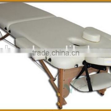 wood massage table/ 2 section/health care products