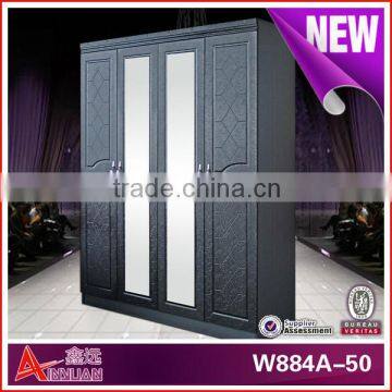 W882A-50 Bedroom Wardrobe Designs/Cheap Wardrobe Closet/wood Modern Wardrobe photo-4