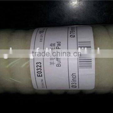 Metal Buffing Natural Wool Double Side Diamond Polishing Pad photo-3