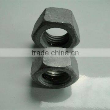 Quick lock nut zinc plated nut heavy hex nut