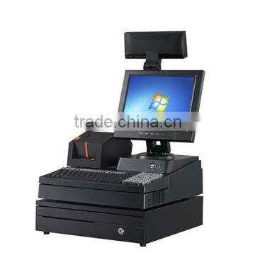 Fast speed 12" pos terminal, cheap pos terminal price, pos terminal/pos system/ epos with thermal printer