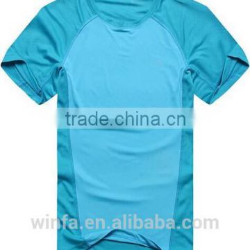 specially custom polyester short sleeve breathable sport shirt