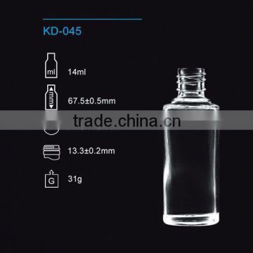 14ML Perfume Glass Bottle, Round Cosmetic Glass Bottle