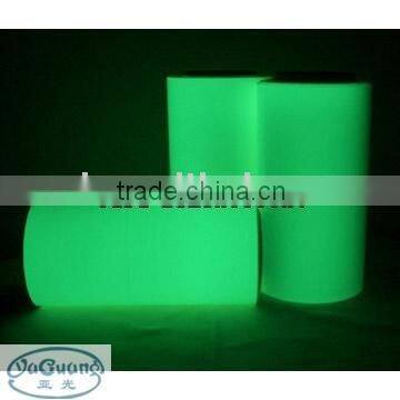 luminescent self adhesive vinyl/glowing self adhesive vinyl