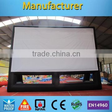 outdoor rear projection movie inflatable screen for sale