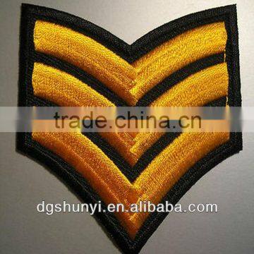 gold embroidery applique